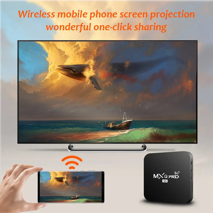 Smart TV Box - Double WiFi, vidéo 3D, lecteur multimédia