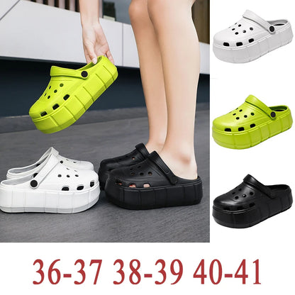 Summer tooling platform sandals cave slippers