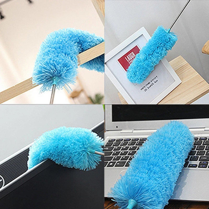 Brosse à poussière extensible en microfibre pour le nettoyage de la maison et de la voiture