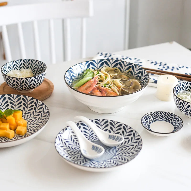 Ceramic Soup Bowl with Microwave-Safe Handle