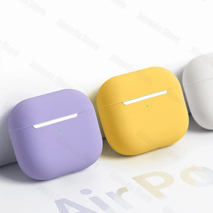 Étui de protection en silicone liquide pour AirPods