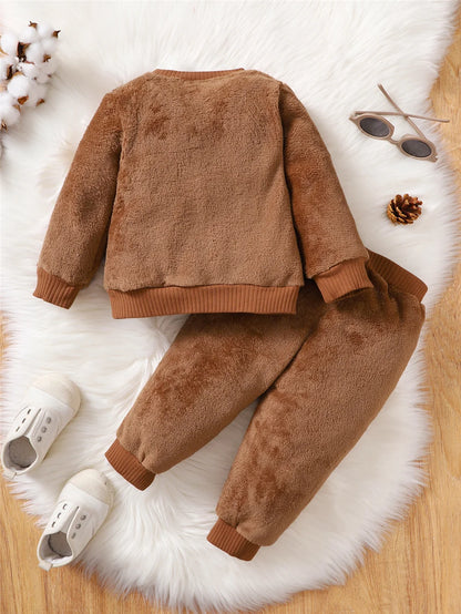 Cozy Dino Winter Suit for Babies