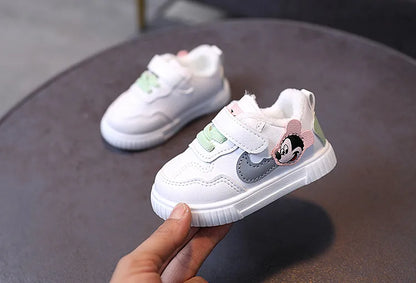 Chaussures décontractées blanches pour bébé garçon fille