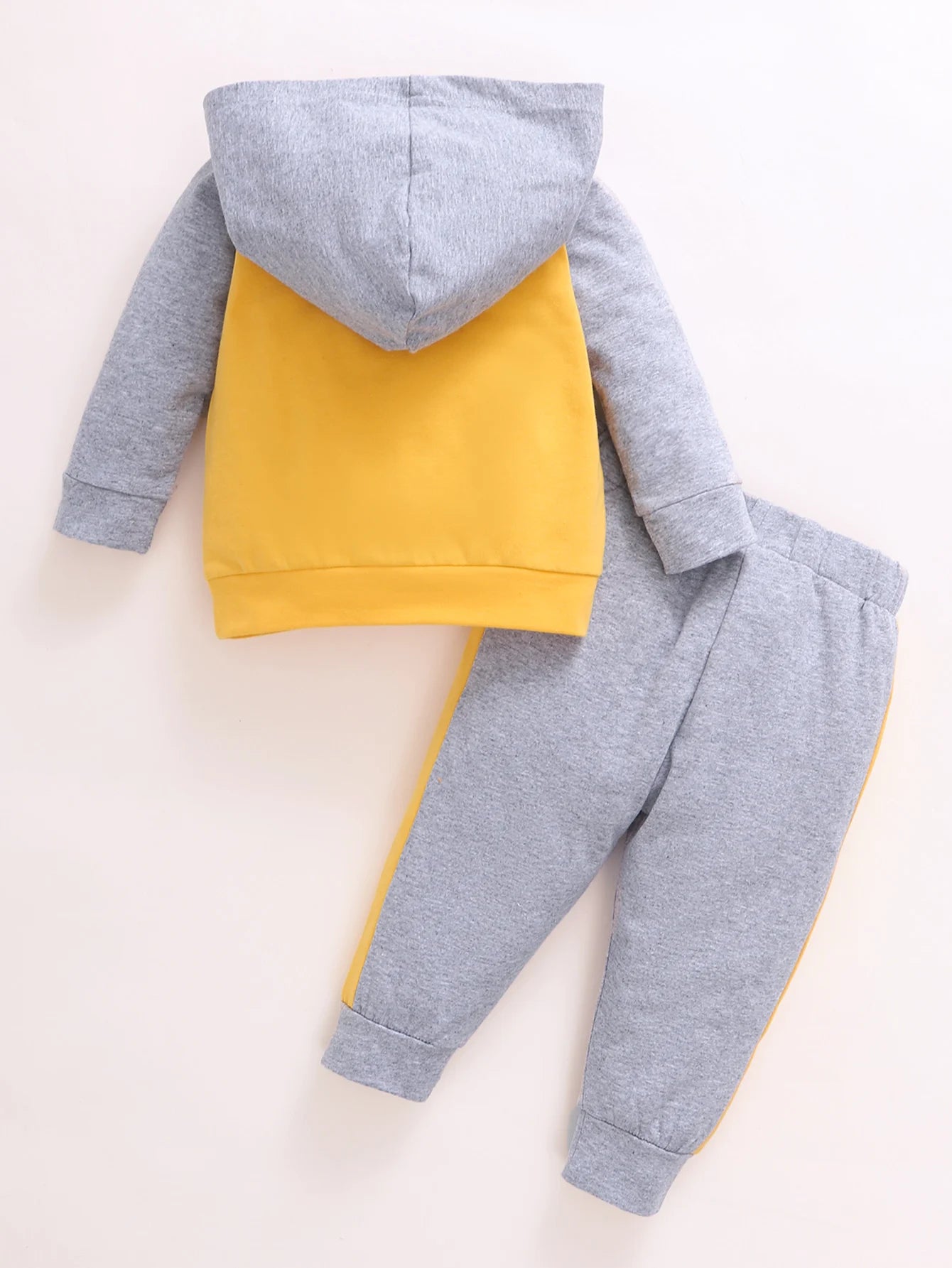 Ensembles à capuche à manches longues d'hiver 2 pièces pour bébés filles