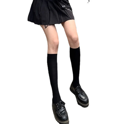 Women's Knee-High Lolita Socks - Cute & Breathable