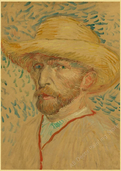 Impression sur toile sans cadre La nuit étoilée de Van Gogh