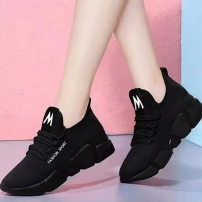 Chaussures à lacets légères et confortables pour femmes - Printemps et automne