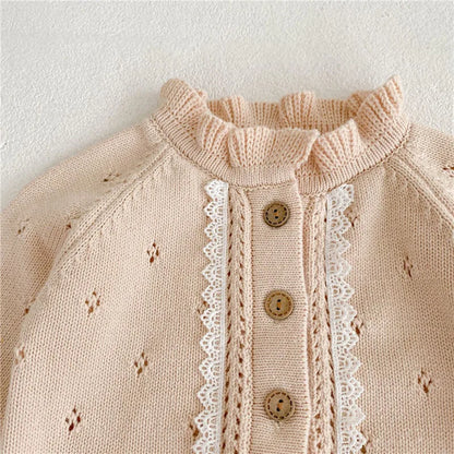 Autumn Baby Girl's Lace Cardigan