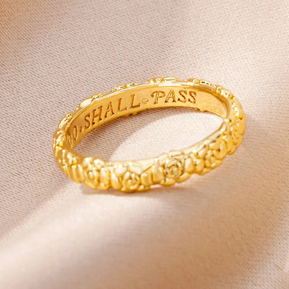 Glatte Doppelkugel-Damenringe aus Edelstahl