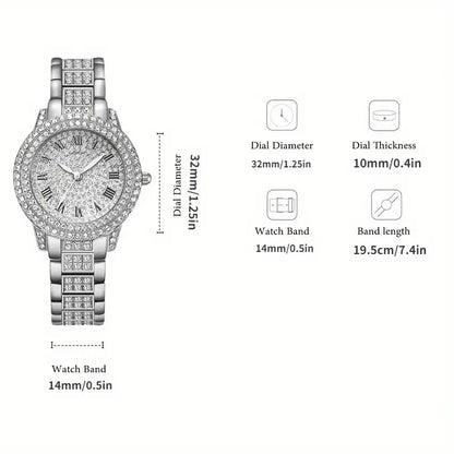 Iced Out Rhinestone Miami Cuban Link Chain