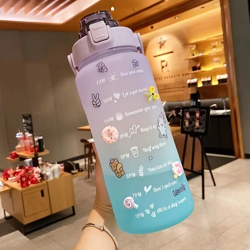 Kawaii Motivation Wasserflasche