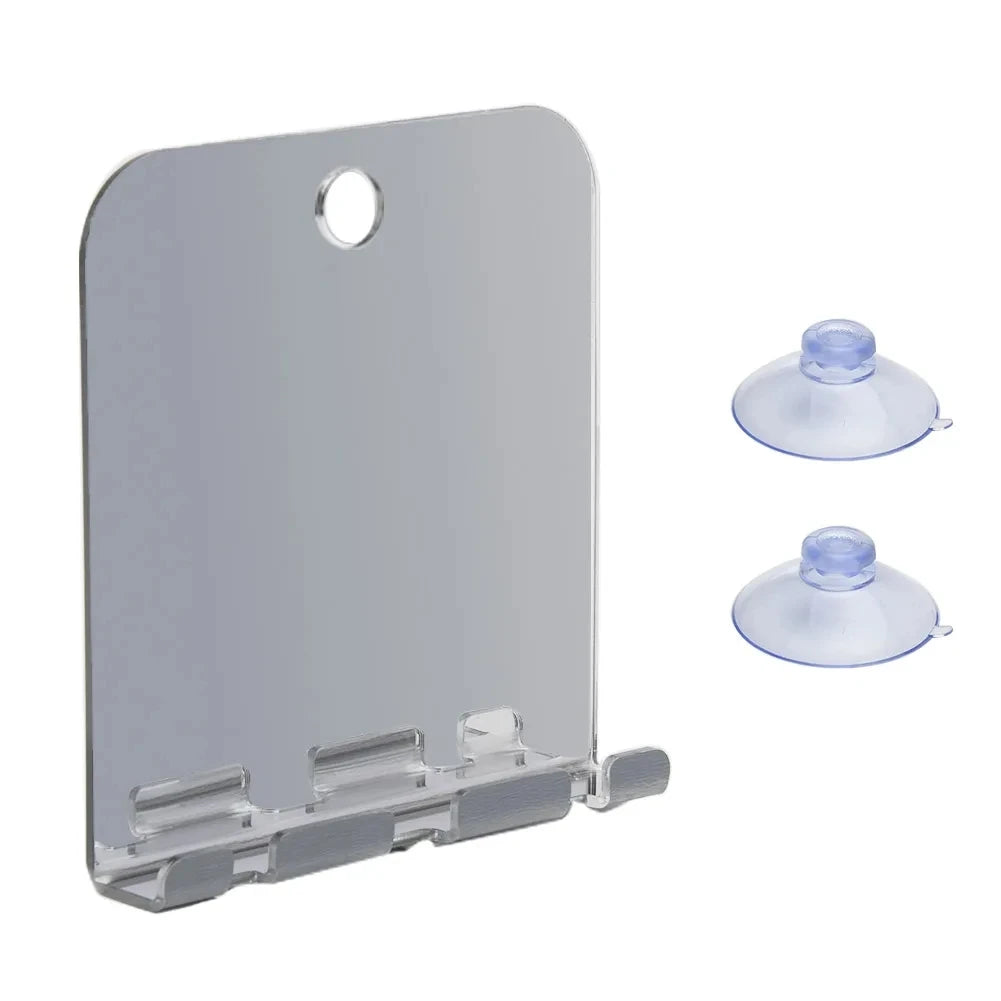 Fogless Shower Mirror & Grooming Essentials Set