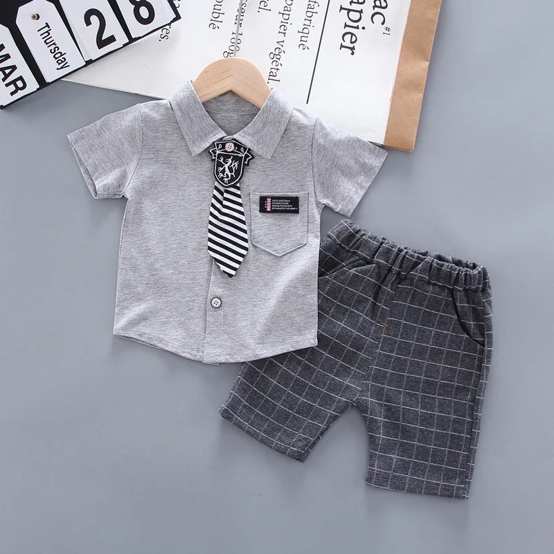 Children's Summer Clothes White Shirt