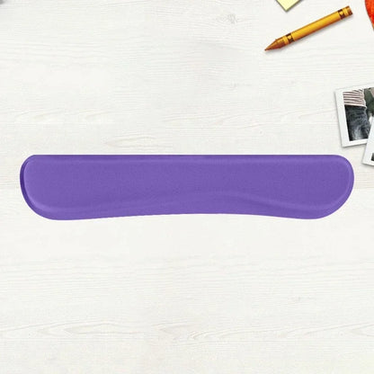 Ensemble de tapis de souris avec repose-poignet en mousse à mémoire de forme - Support ergonomique antidérapant pour le bureau et les jeux