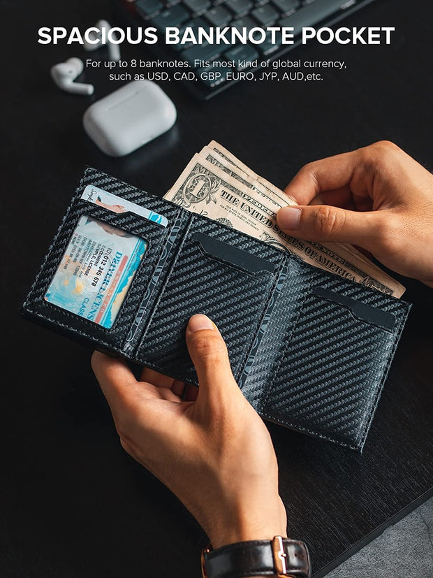 RFID Bifold Wallet for Men