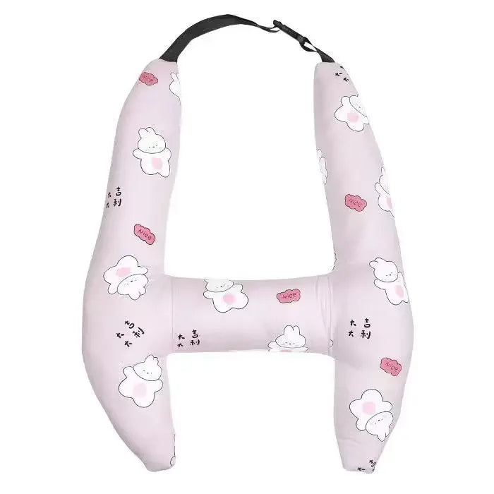 Coussin de soutien du cou pour enfant à motif animal mignon