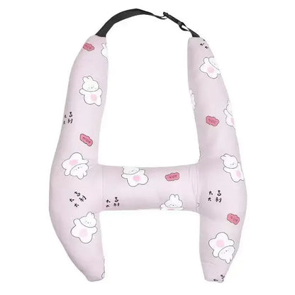 Coussin de soutien du cou pour enfant à motif animal mignon