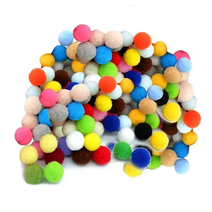 Rainbow Counting Pompoms Set  Kids Games