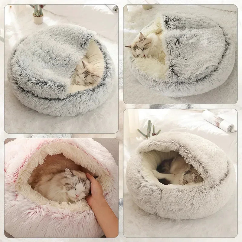 Cozy 2-in-1 Cat Bed