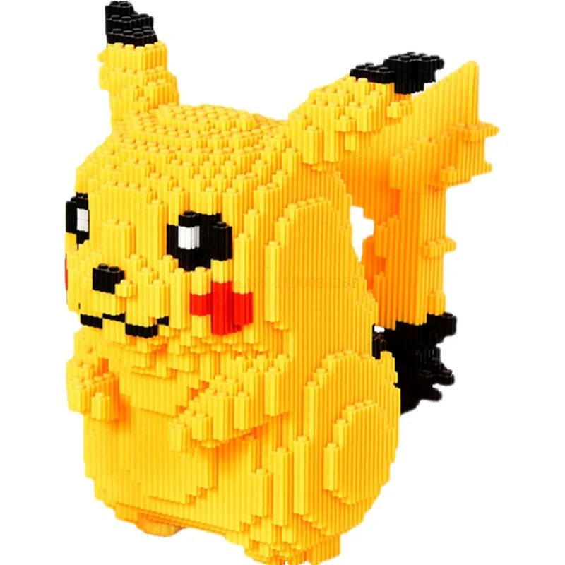 5210 Stück Pikachu Diamant-Mikroblöcke Modellspielzeug