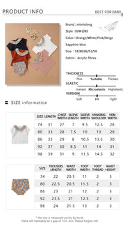 Cotton Baby Clothes Set Summer Casual Short Sleeve