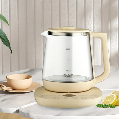 1.5L Electric Glass Kettle for Tea and Coffee