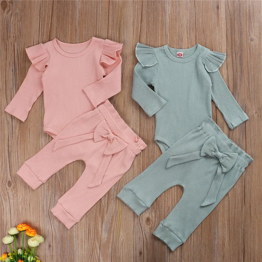 Autumn Baby Girl 2PCS Outfit