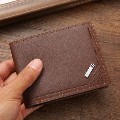 Vintage PU Leather Minimalist Wallet