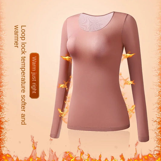 Women's Thermal Long-Sleaeve Shirt - Winter Base Layer