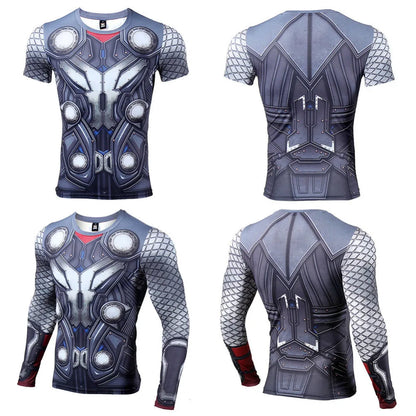 Men's 3D Hip Hop O-Neck Oversized Tee
