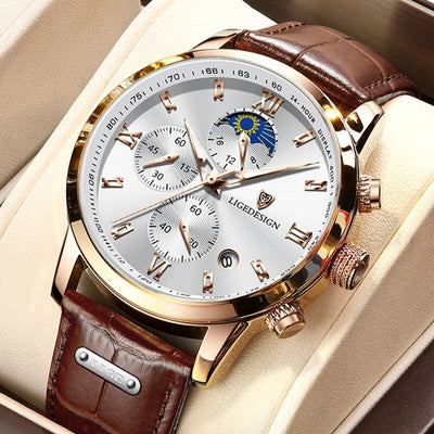 Luxury Chrono Sport Quartz Watch