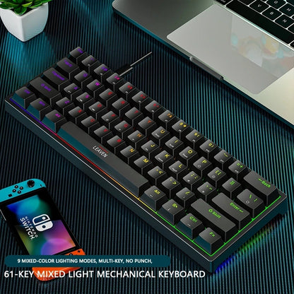 K620 Mini Backlit RGB Gaming Mechanical Keyboard