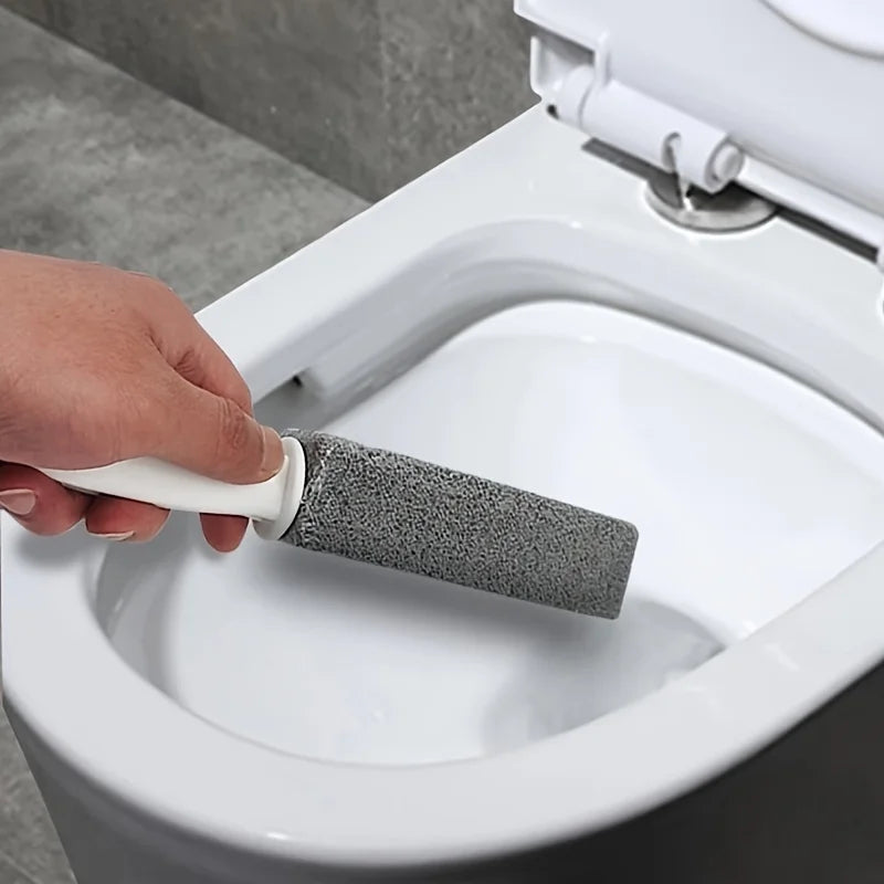 Puissant ensemble de brosses de nettoyage de toilettes en pierre ponce 2 pièces