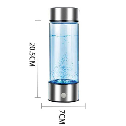 Tragbarer wasserstoffreicher Titan-Wasserbecher mit Lonizer