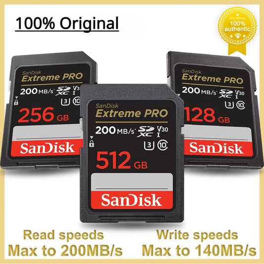 Extreme PRO SD Card - High Speed, up to 200MB/s