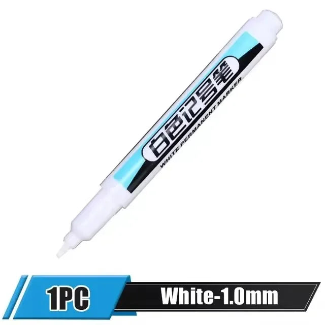 Stylo de peinture permanent blanc 