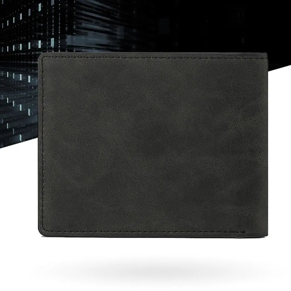 Large-Capacity Folding PU Leather Wallet