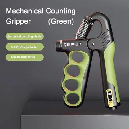 5-100kg Adjustable Grip Strengthener Wrist Expander Hand Exercise Tool for Gym