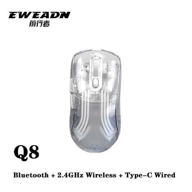 Wireless Mechanical Keyboard Bluetooth Transparent Gasket