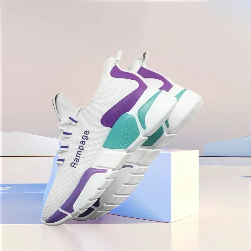 Chaussures à lacets légères et confortables pour femmes - Printemps et automne