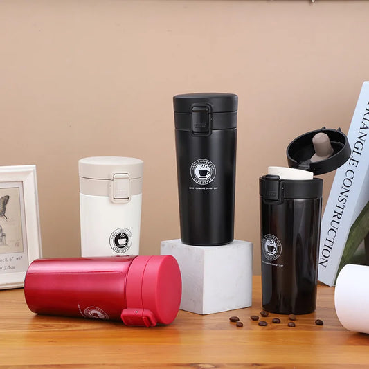 Double Layer Stainless Steel Vacuum Flask Thermos Coffee Cup