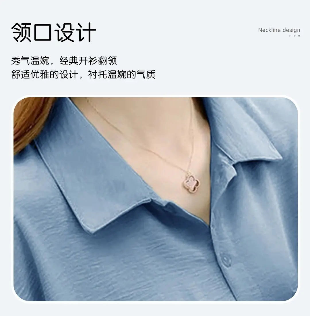 ZANZEA Summer Women's Lapel Shirt