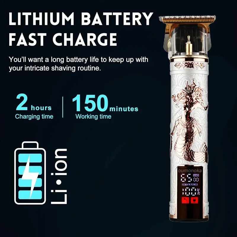 Rechargeable Electric Shaver for Men - T9 Hair Cutting Machine