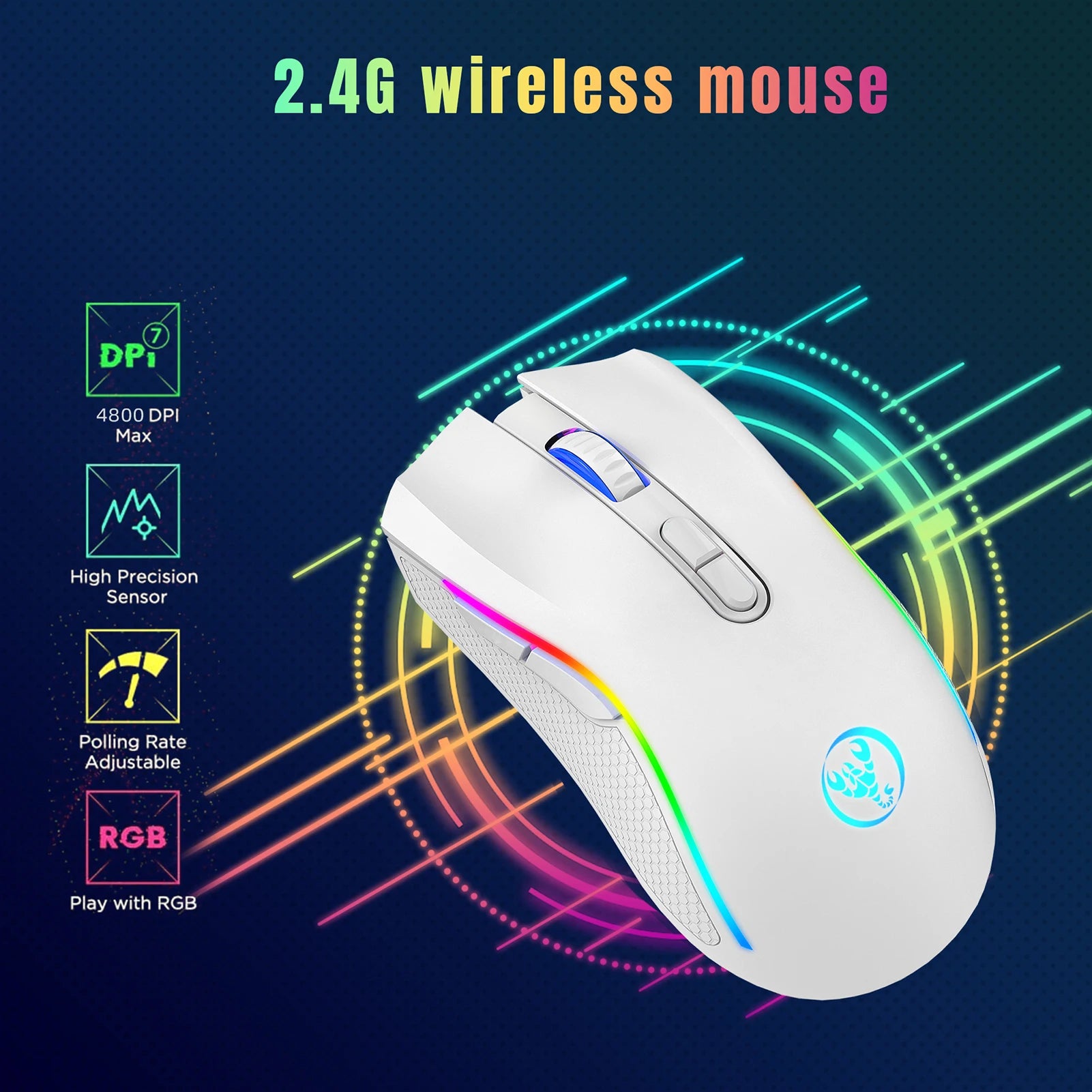 gaming mouse, wireless gaming mouse, wireless mouse, wireless mouse for laptop, white gaming mouse, computer mouse, ergonomic mouse, ergonomic gaming mouse, laptop mouse, computer mouse wireless, razer mouse, rgb mouse