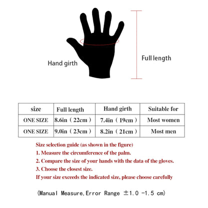 Women’s Autumn Winter Touchscreen Gloves - Thin