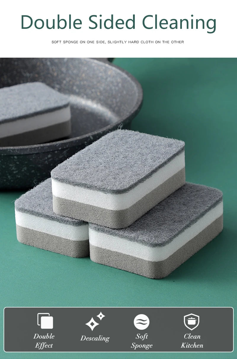 Double-sided Cleaning Sponges Kit