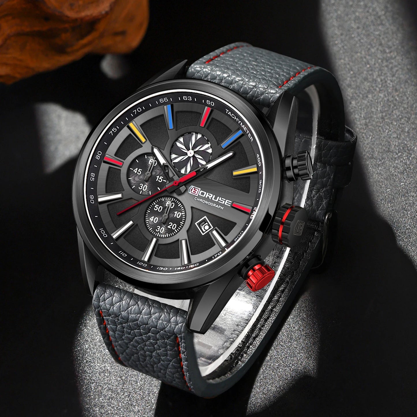 Montre de sport militaire Chrono pour homme