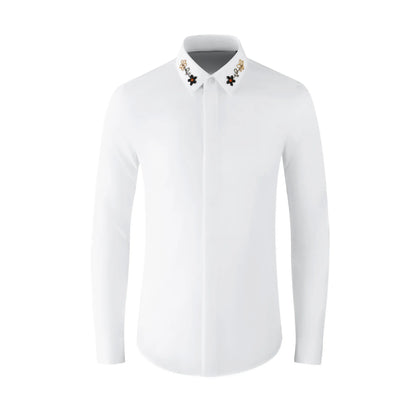 Luxury Cotton Men's Dress Shirt