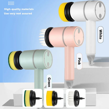 USB Rechargeable Automatic Wireless Electric Cleaning Brush