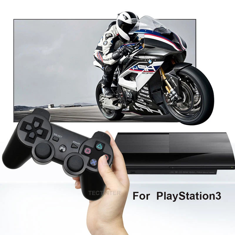 Bluetooth Wireless Controller Gamepad Sony PS3 PlayStation 3 Joystick Console